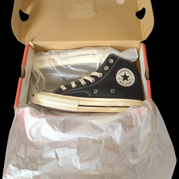 Converse Black High-Top Sneakers - Picture 3 of 6